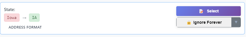 Households page with primary contacts and quick edits